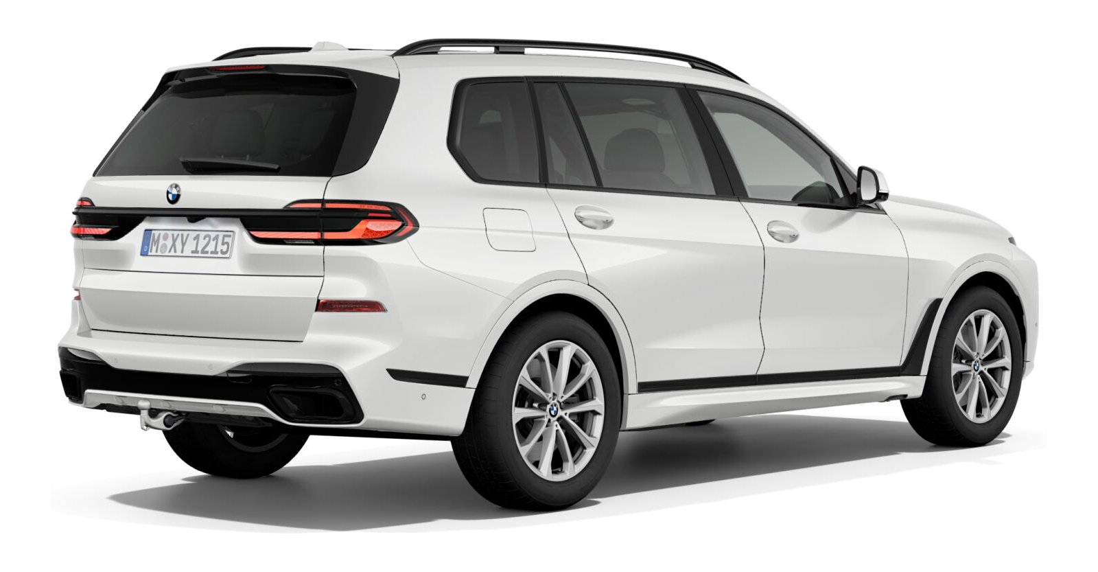 BMW BMW X in Weiß von hinten