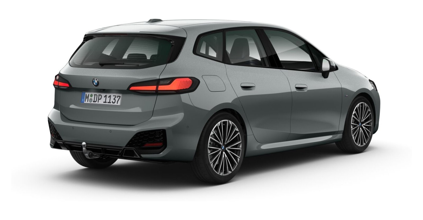BMW BMW 2er in Grau von hinten BMW BMW 2er in Grau von hinten