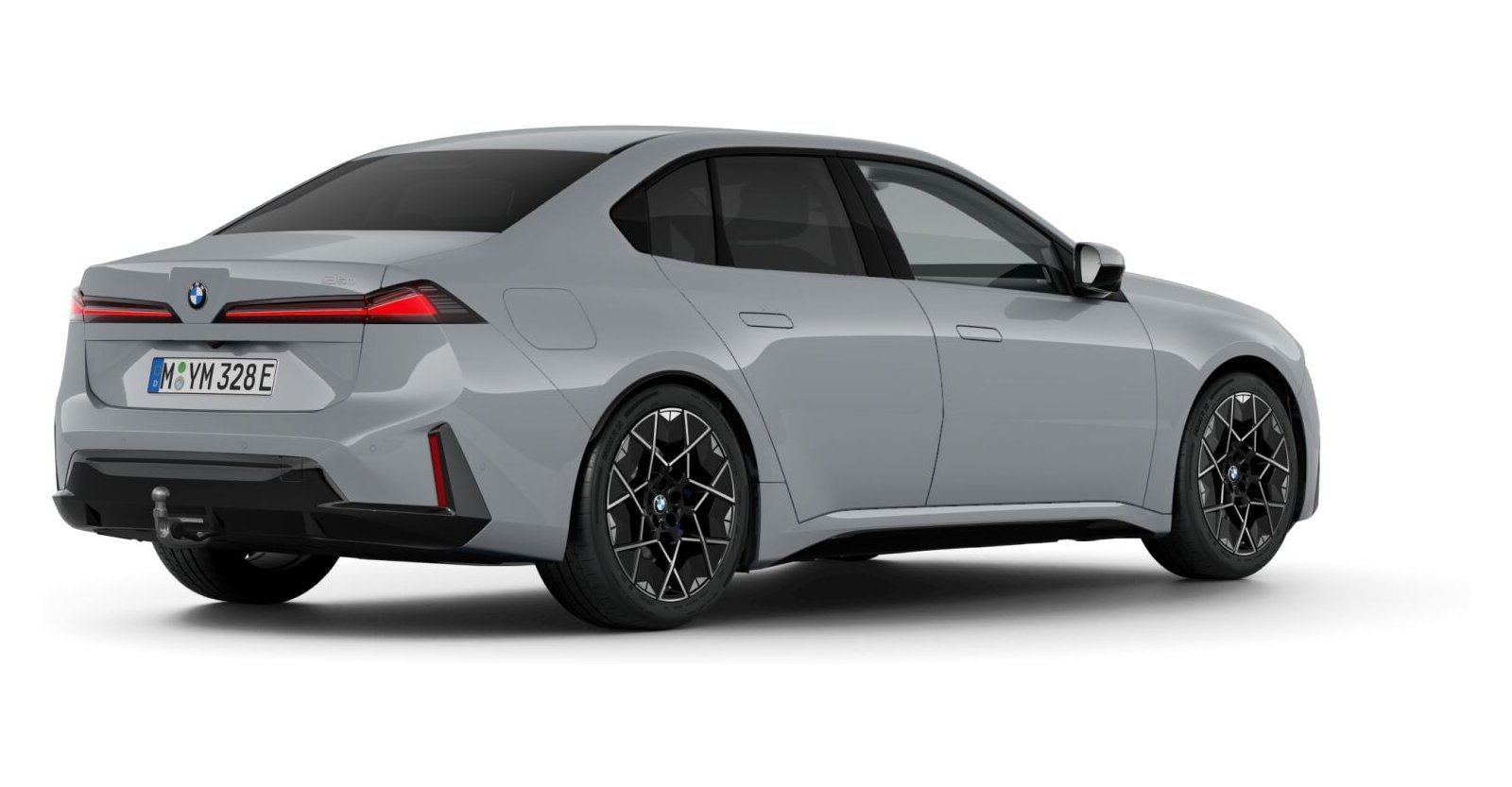 BMW BMW I in Grau von hinten