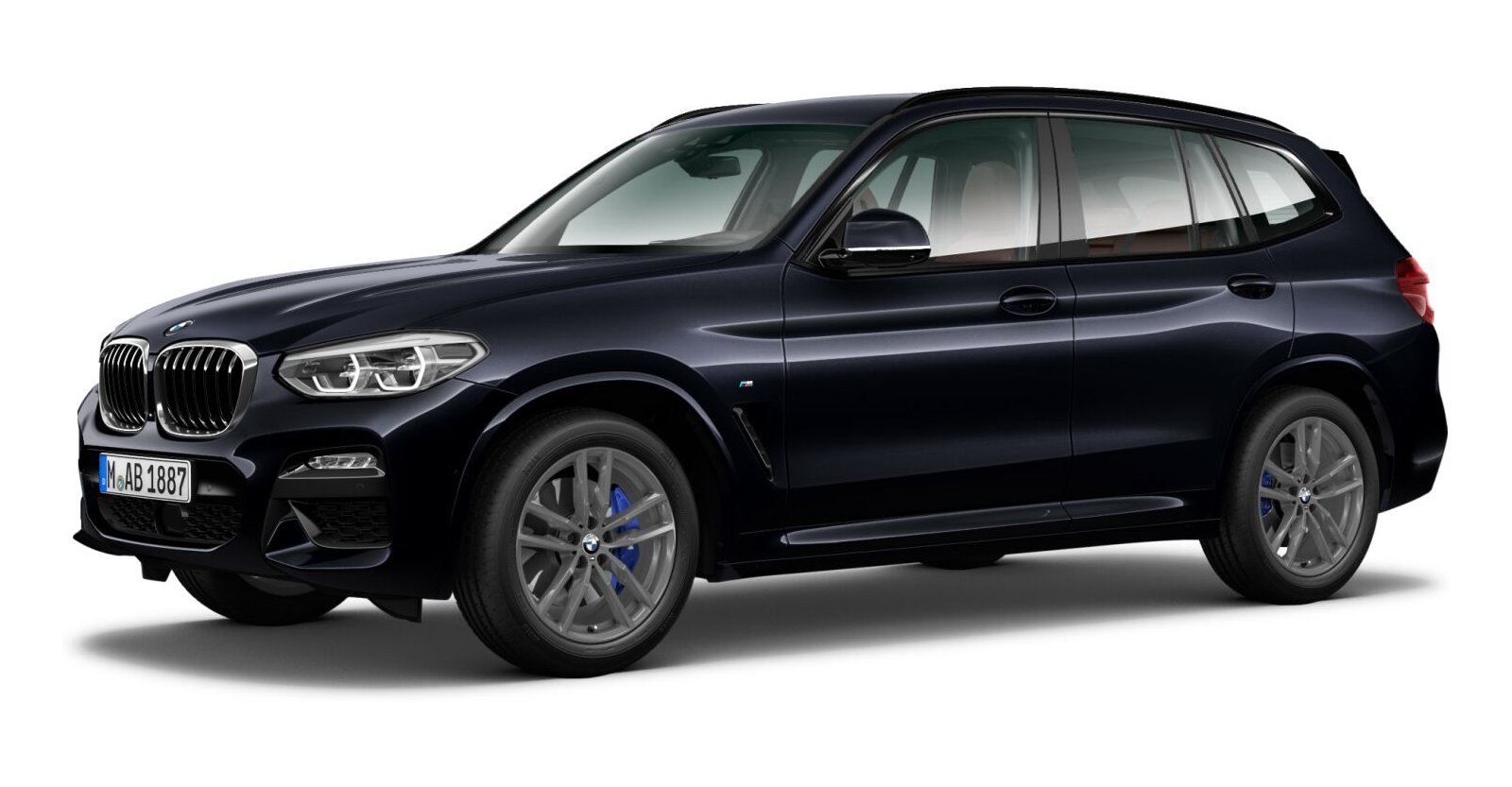 BMW BMW X in Schwarz von vorne BMW BMW X in Schwarz von vorne