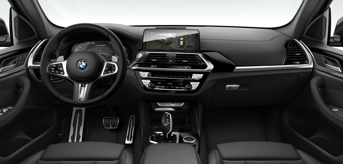 BMW BMW X im Innenraum von vorne