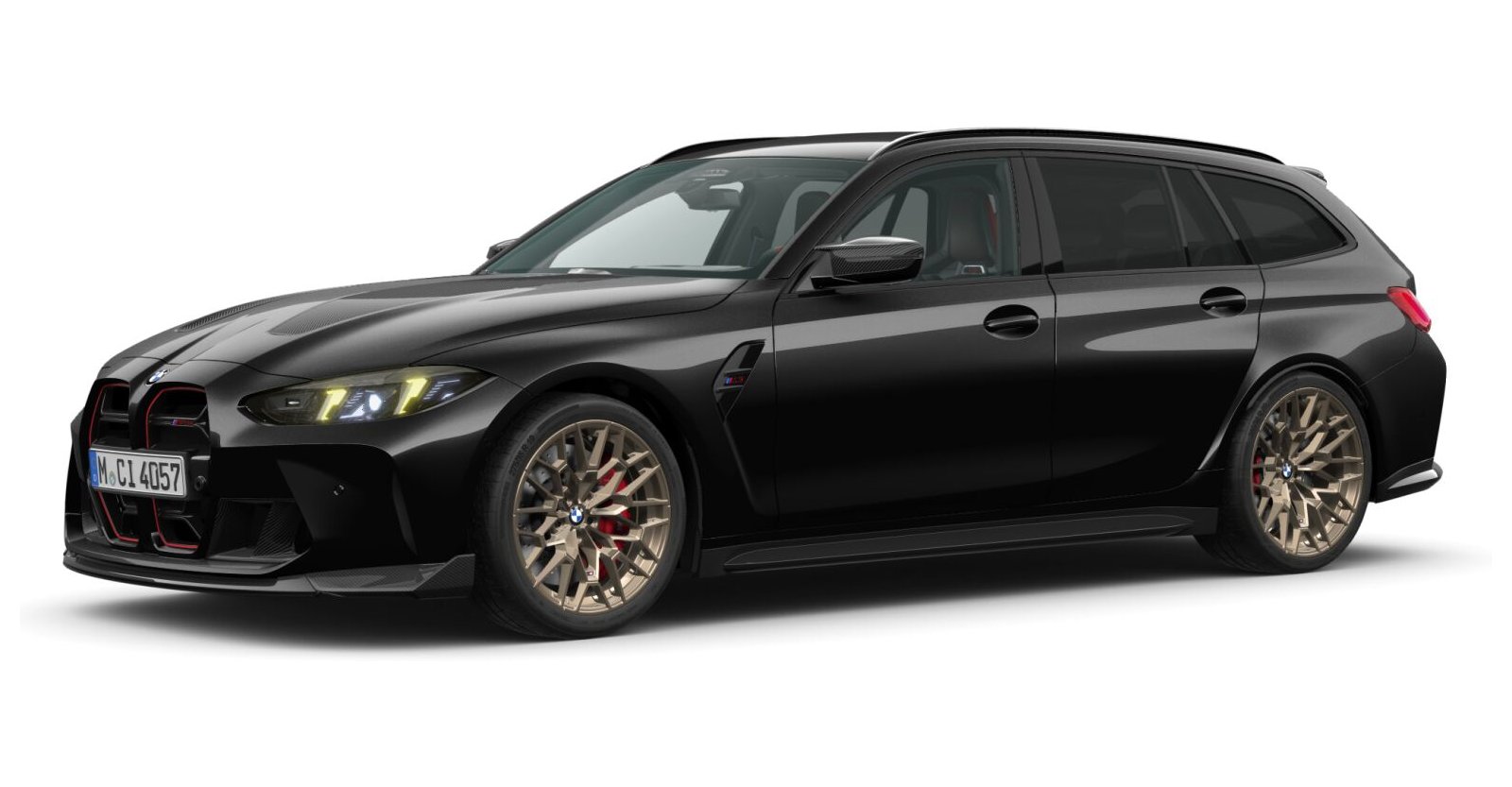 BMW BMW M in Schwarz von vorne BMW BMW M in Schwarz von vorne