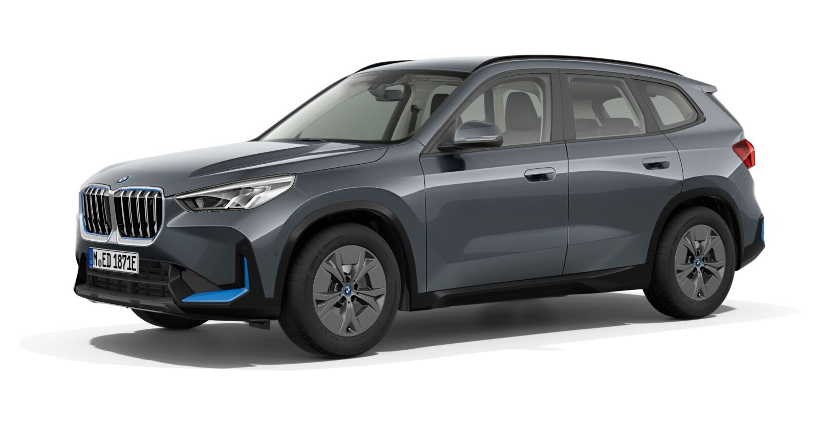 BMW BMW I in Grau von vorne