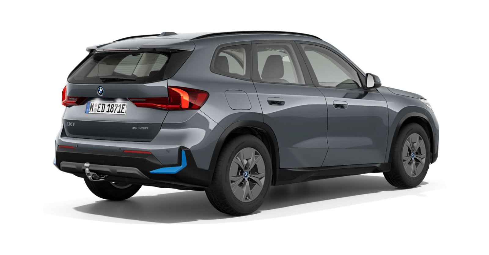 BMW BMW I in Grau von hinten