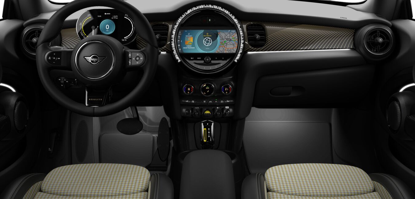 MINI MINI 3-Türer im Innenraum von vorne