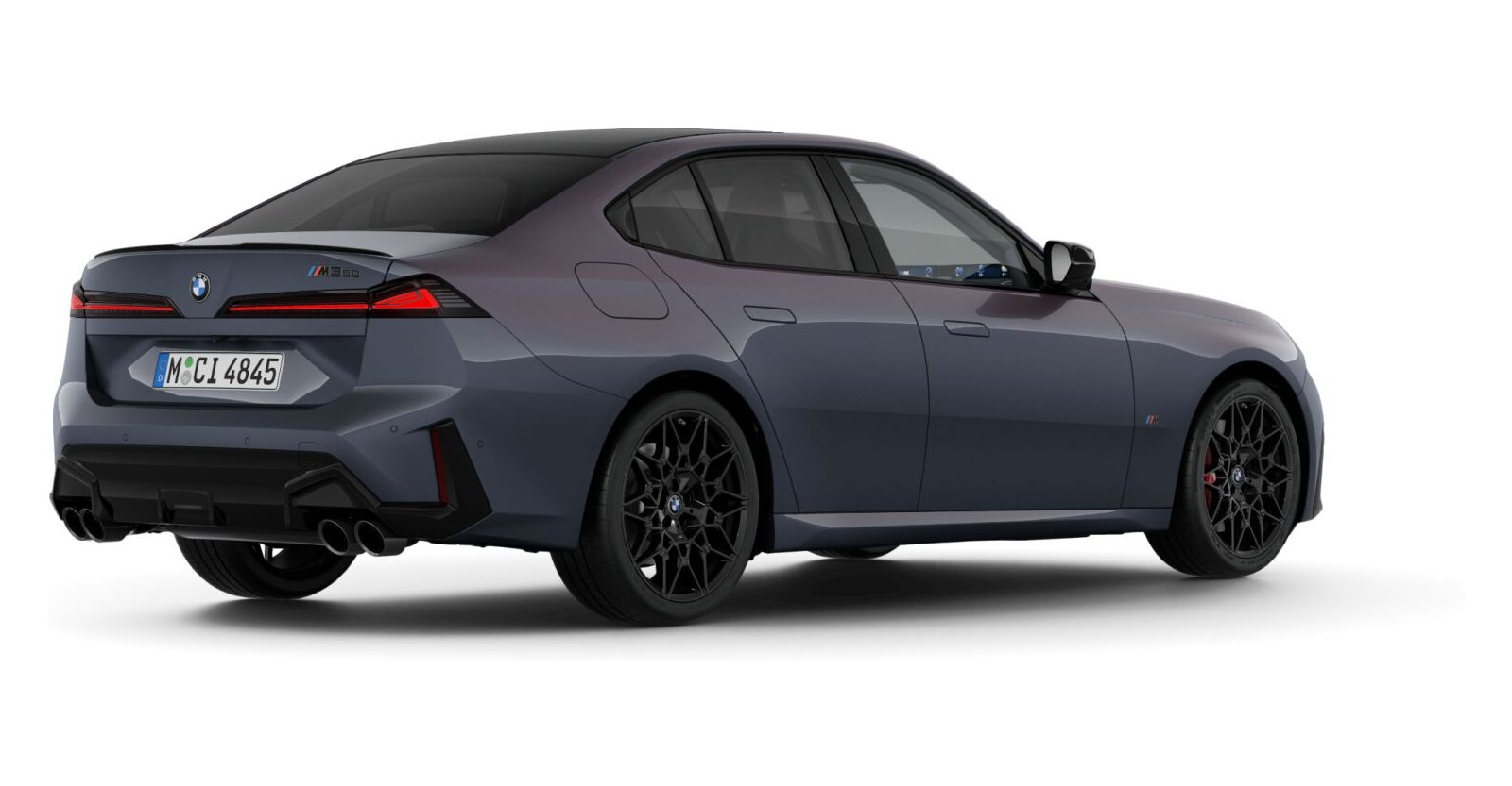 BMW BMW 3er in Grau von hinten