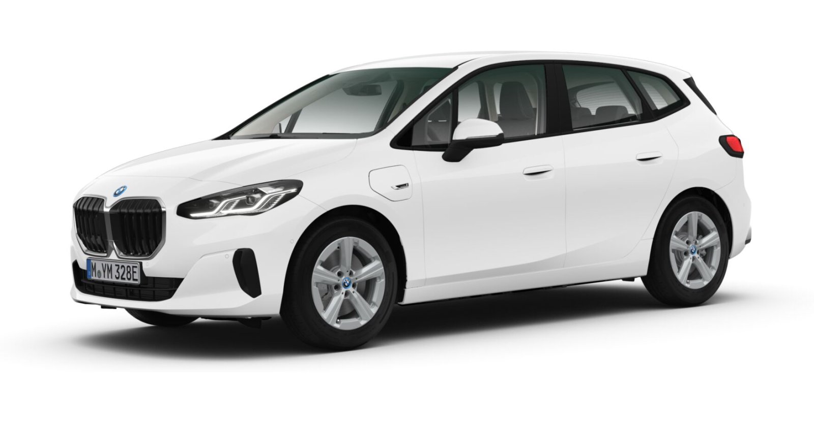 BMW BMW 2er in Weiß von vorne