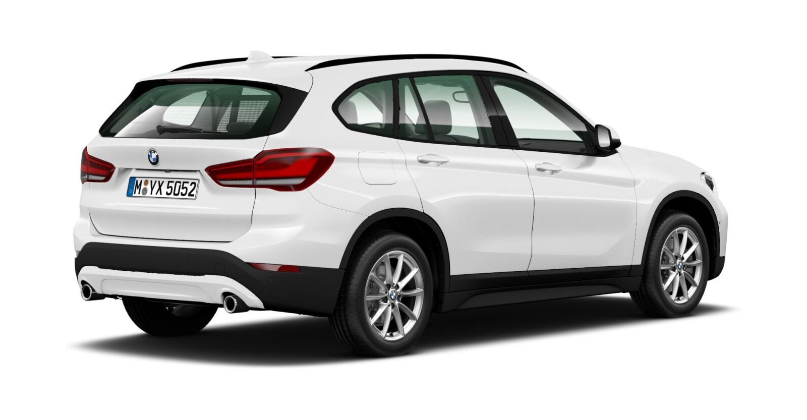 BMW BMW X in Weiß von hinten