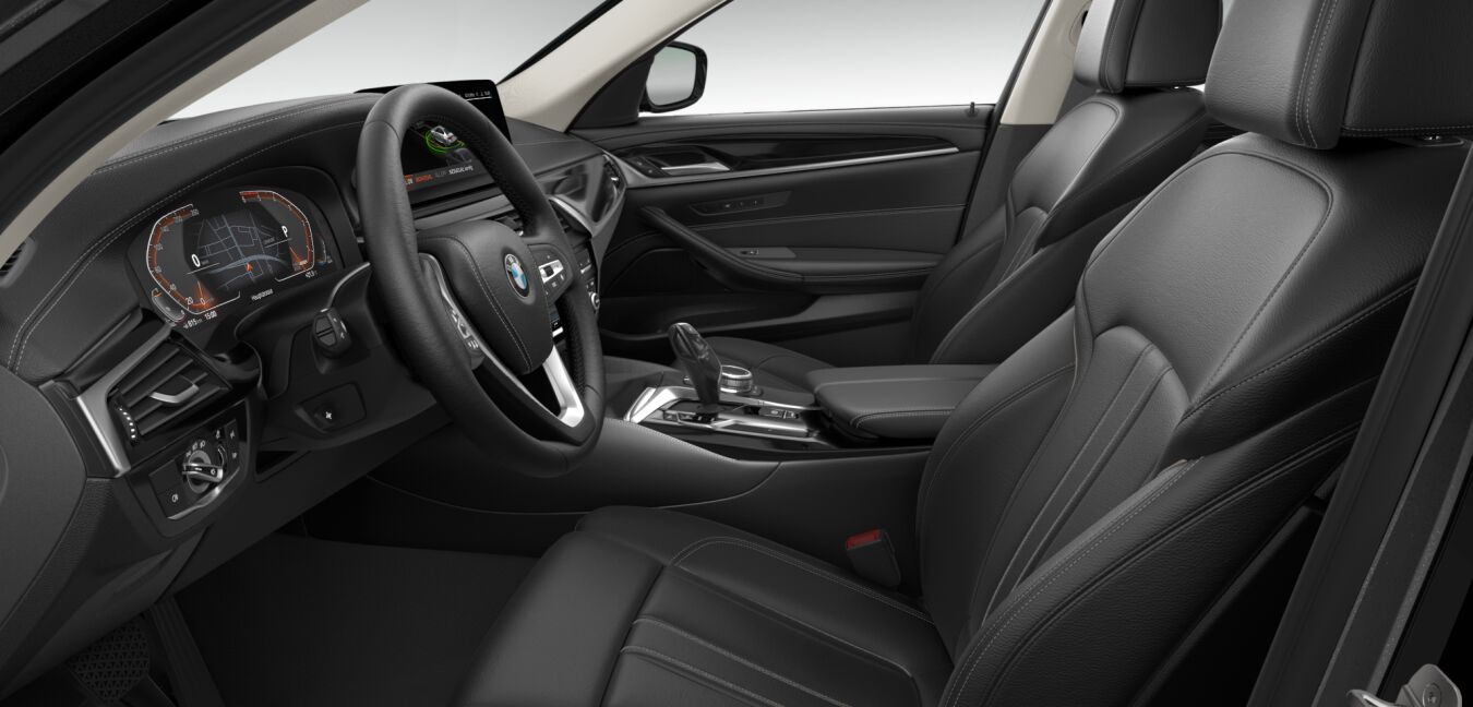 BMW BMW 5er im Innenraum seitlich BMW BMW 5er im Innenraum seitlich