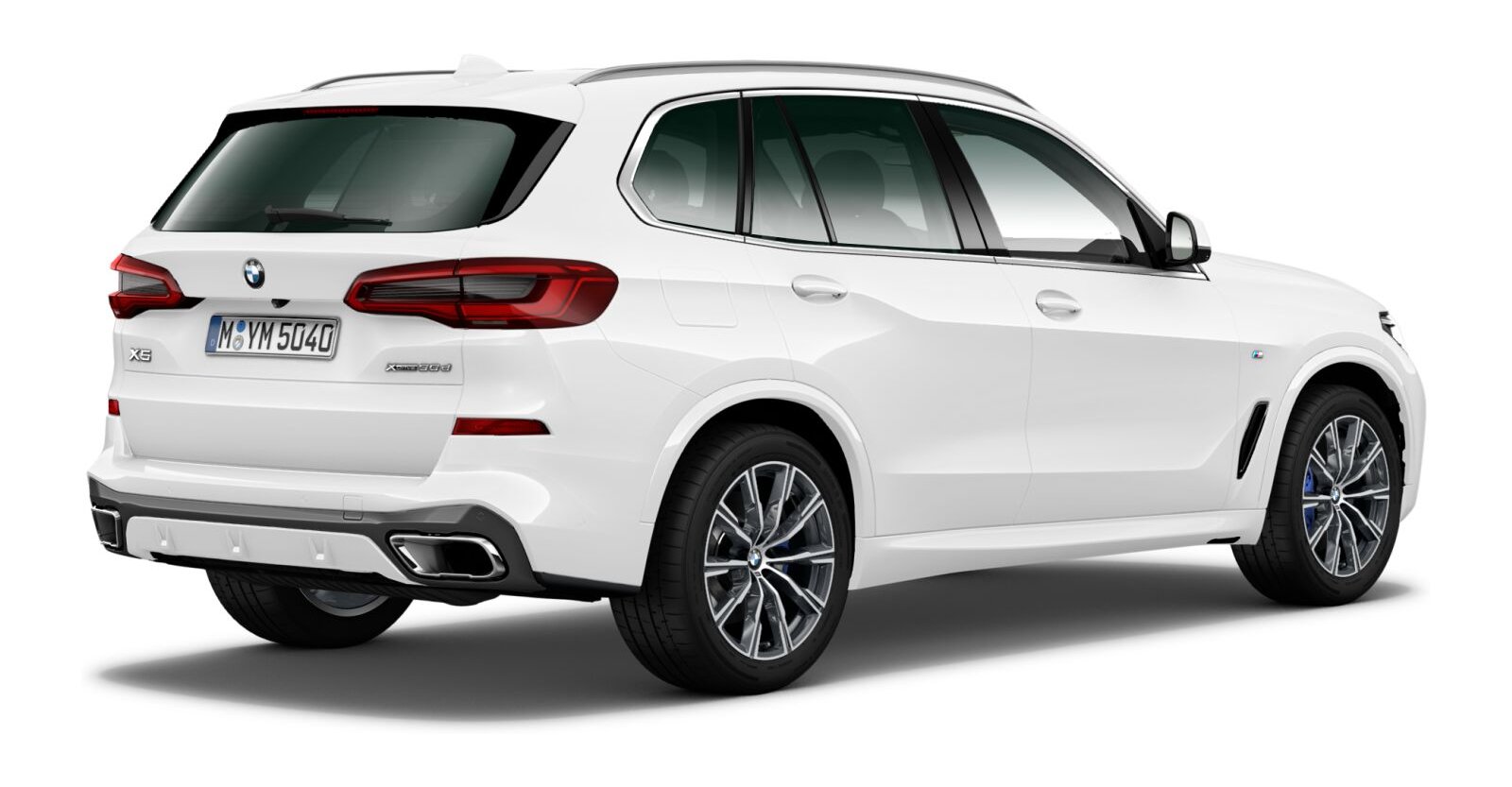 BMW BMW X in Weiß von hinten