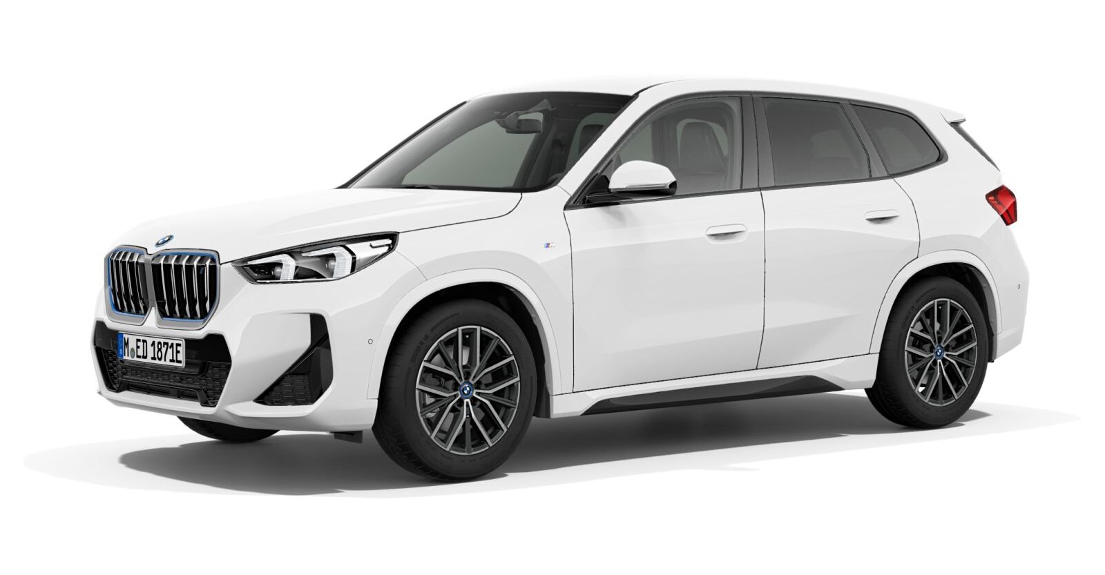 BMW BMW I in Weiß von vorne