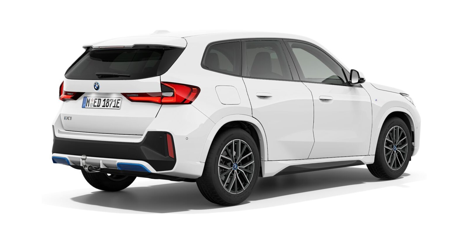 BMW BMW I in Weiß von hinten