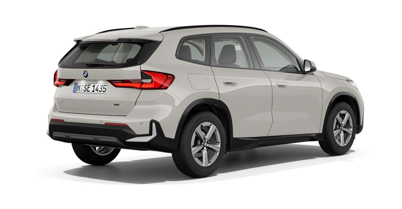 BMW BMW X in Grau von hinten BMW BMW X in Grau von hinten