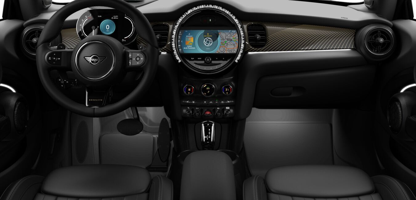 MINI MINI Cabrio im Innenraum von vorne