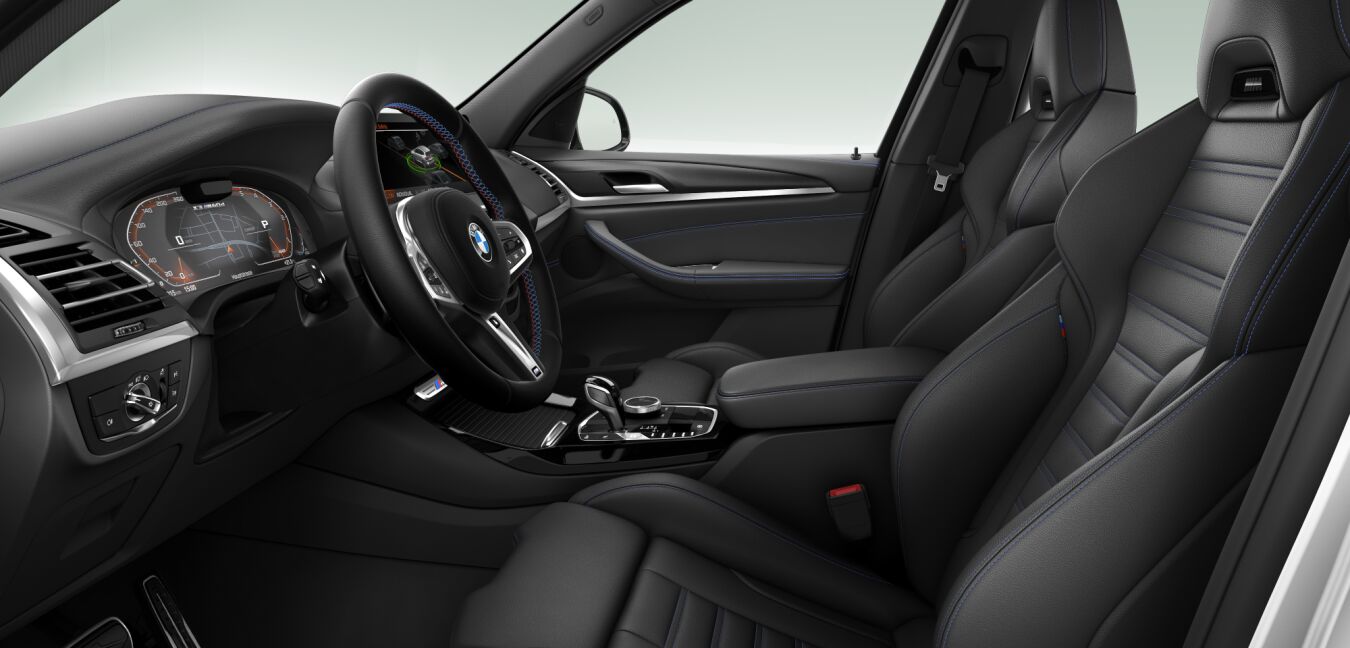 BMW BMW X im Innenraum seitlich