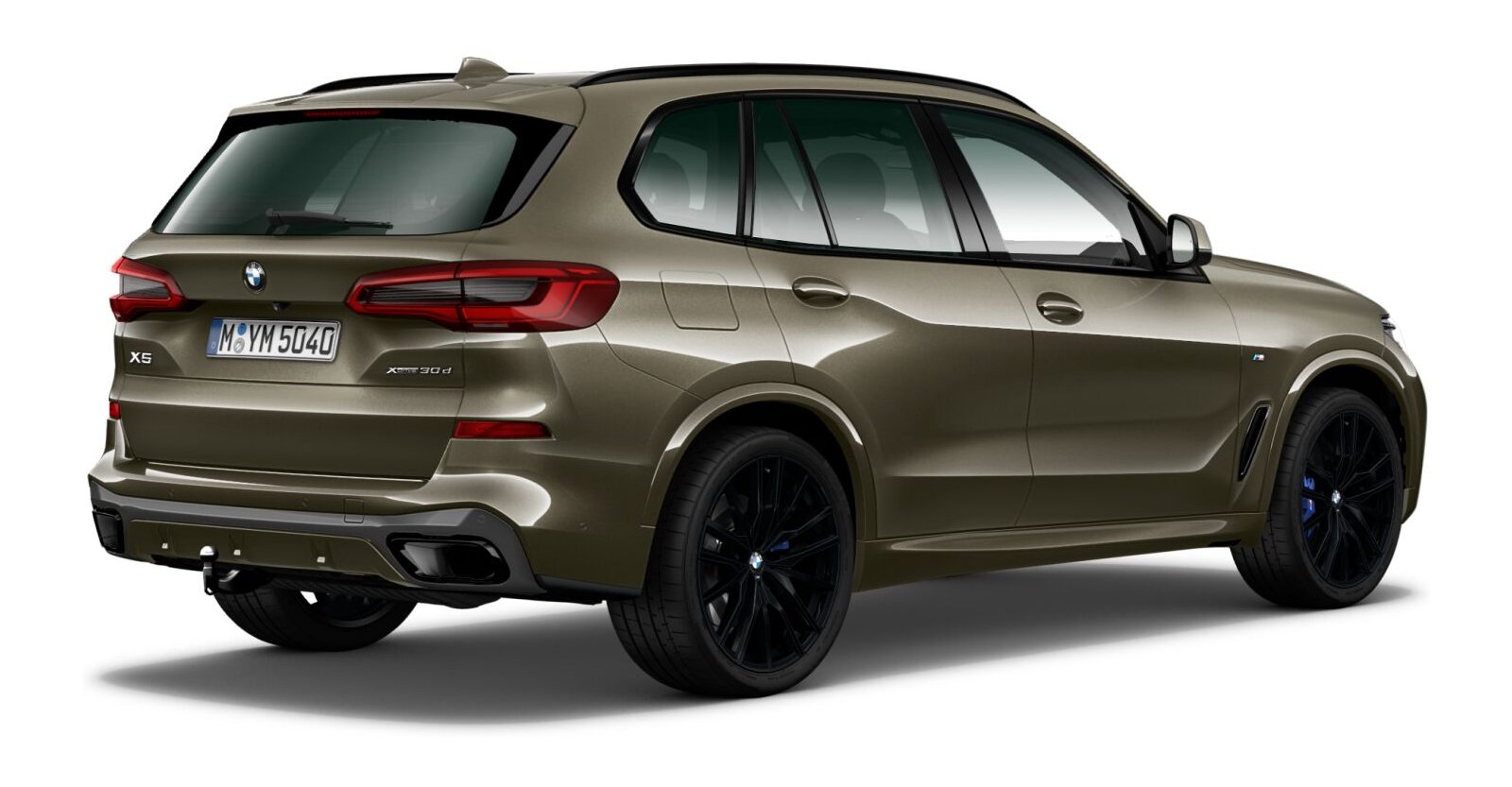 BMW BMW X in Grün von hinten