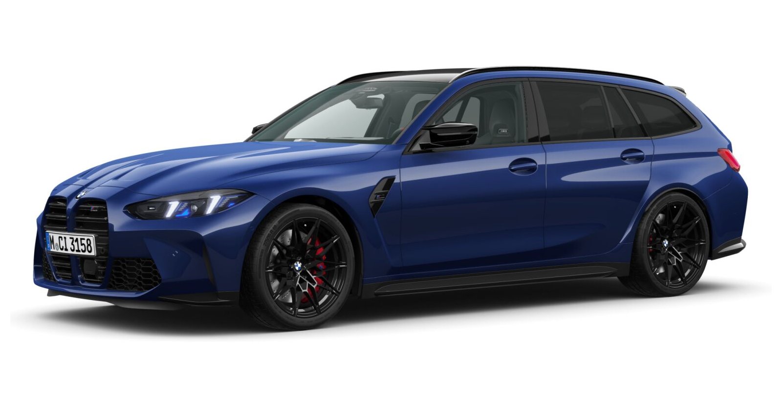 BMW BMW M in Blau von vorne BMW BMW M in Blau von vorne
