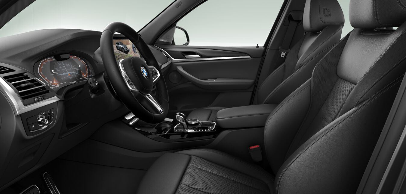 BMW BMW X im Innenraum seitlich