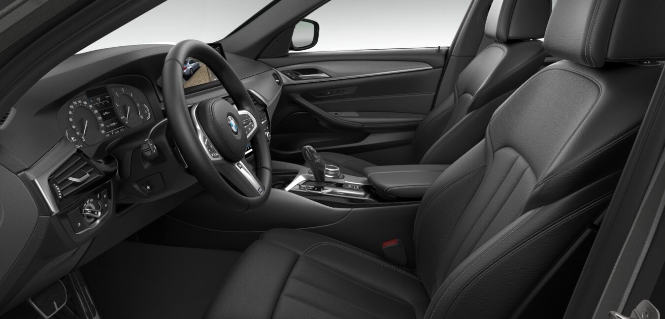 BMW BMW 5er im Innenraum seitlich