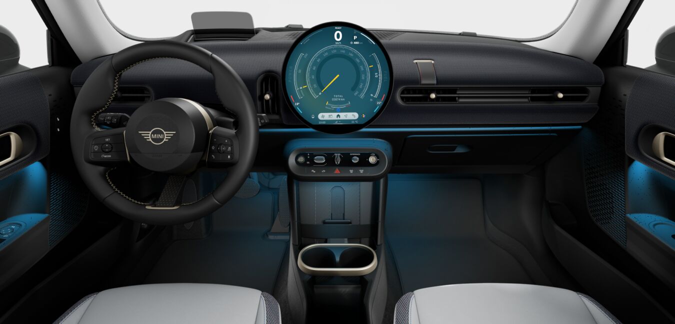 MINI MINI 3-Türer im Innenraum von vorne MINI MINI 3-Türer im Innenraum von vorne