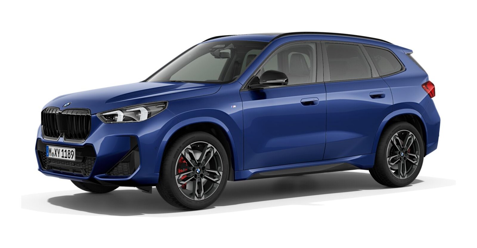 BMW BMW X in Blau von vorne