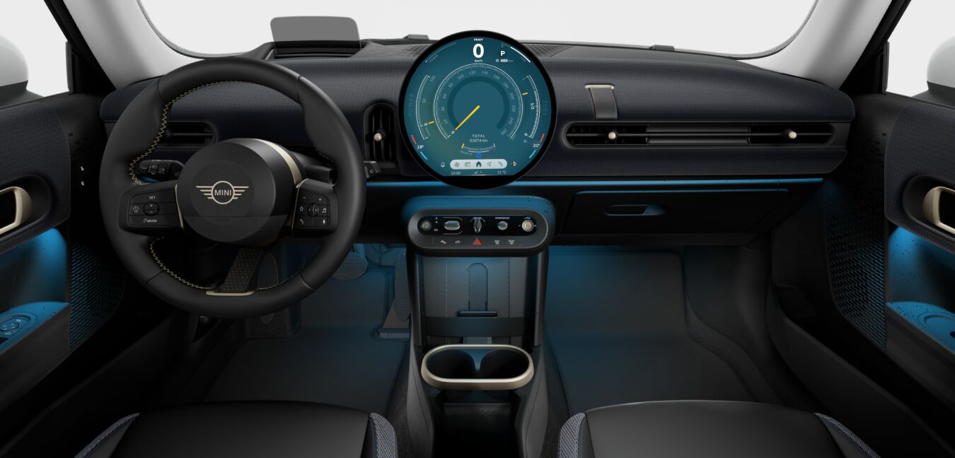 MINI MINI 3-Türer im Innenraum von vorne MINI MINI 3-Türer im Innenraum von vorne