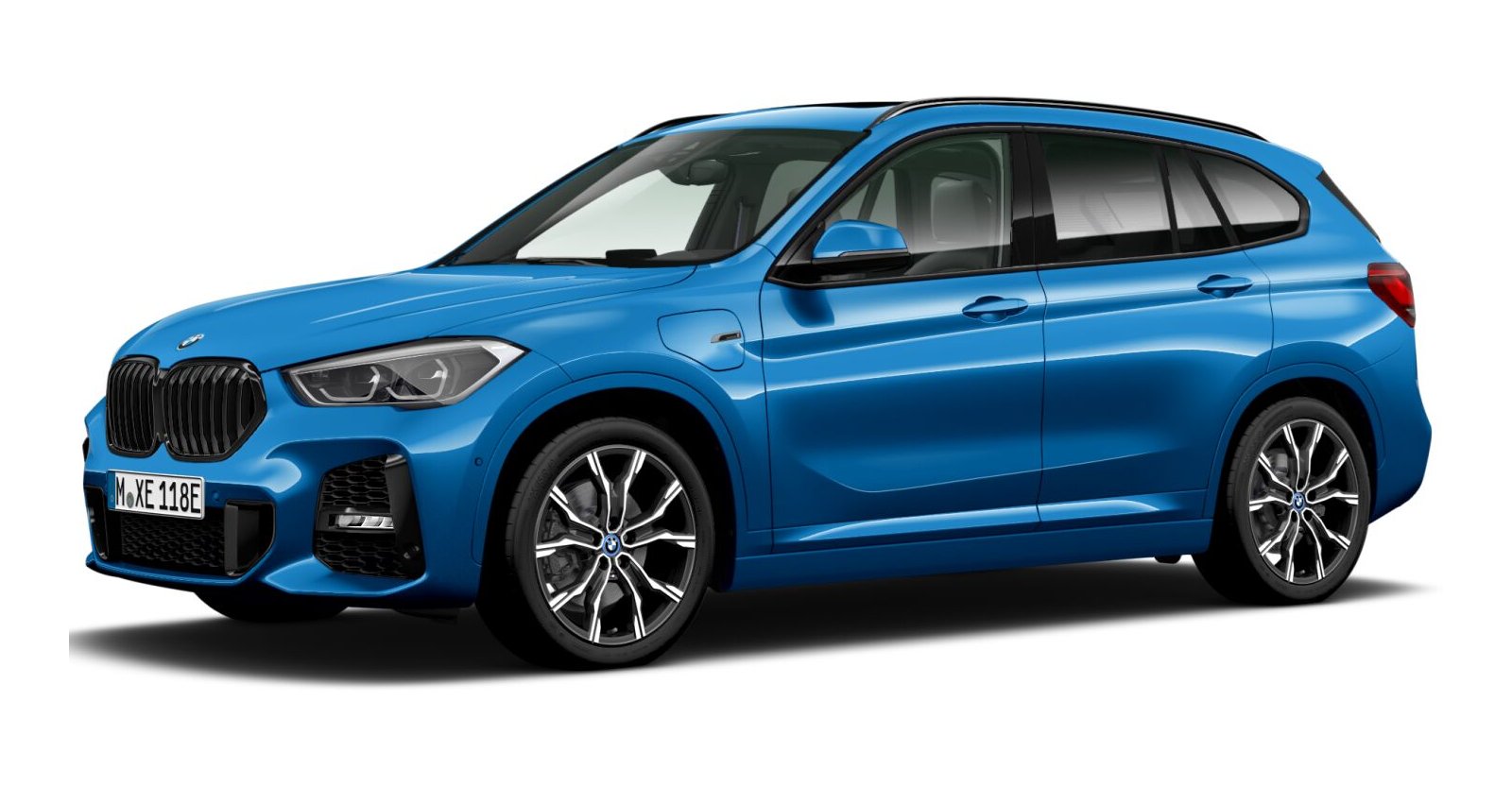 BMW BMW X in Blau von vorne