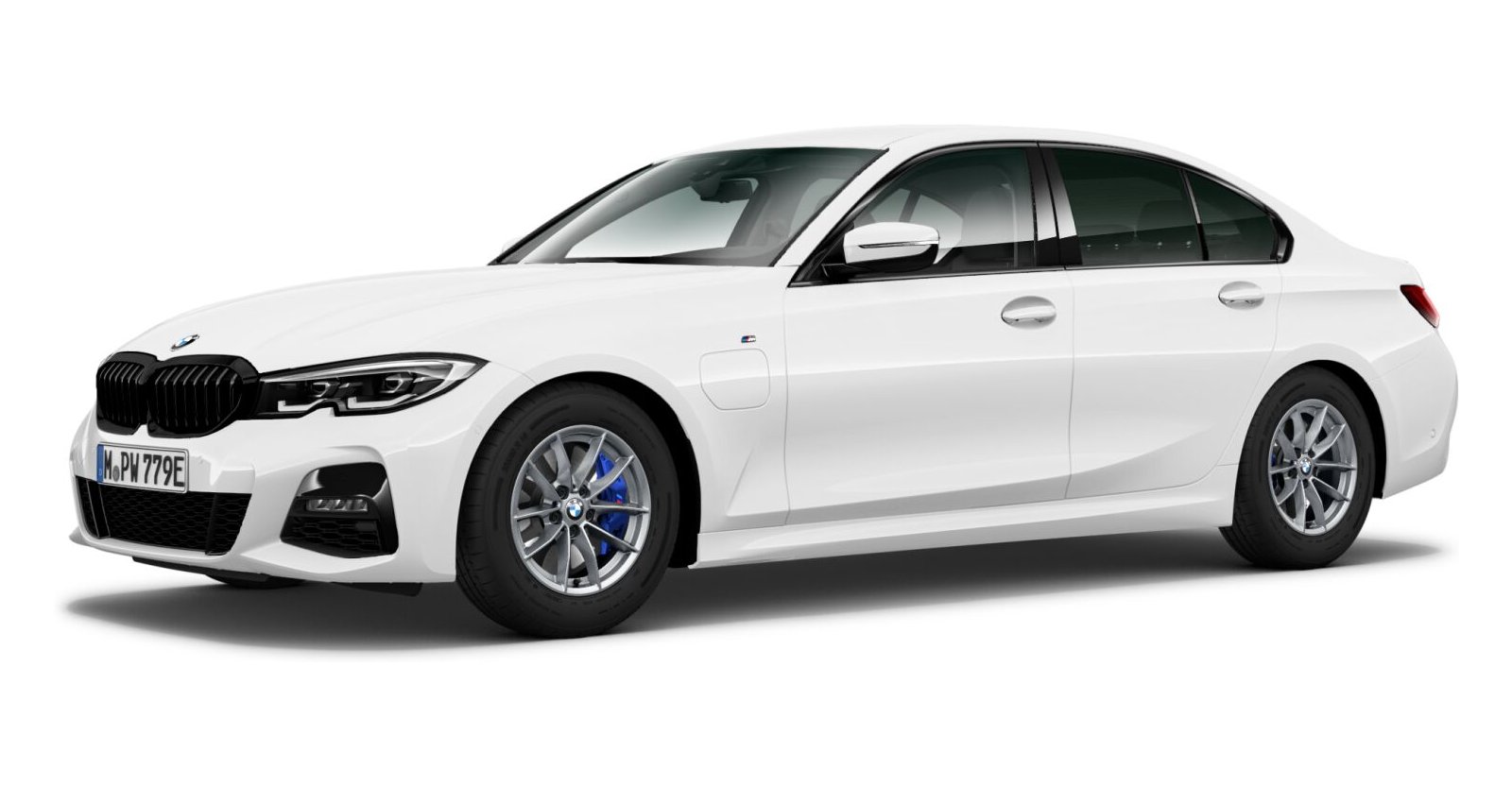 BMW BMW 3er in Weiß von vorne