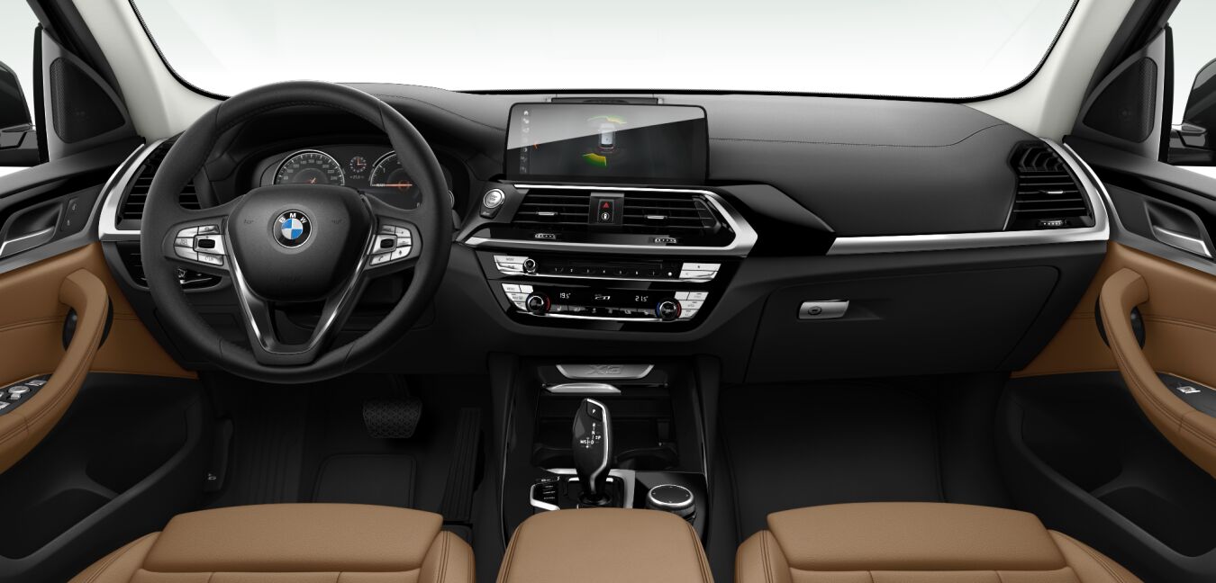 BMW BMW X im Innenraum von vorne