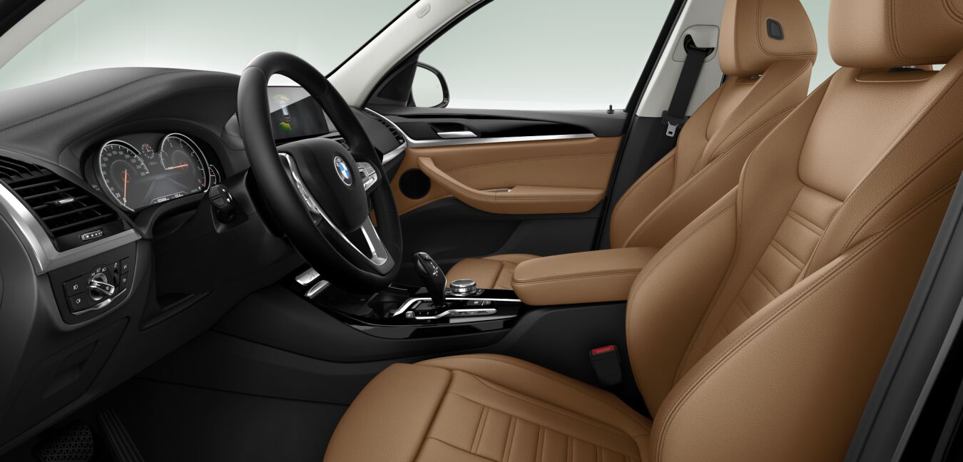 BMW BMW X im Innenraum seitlich