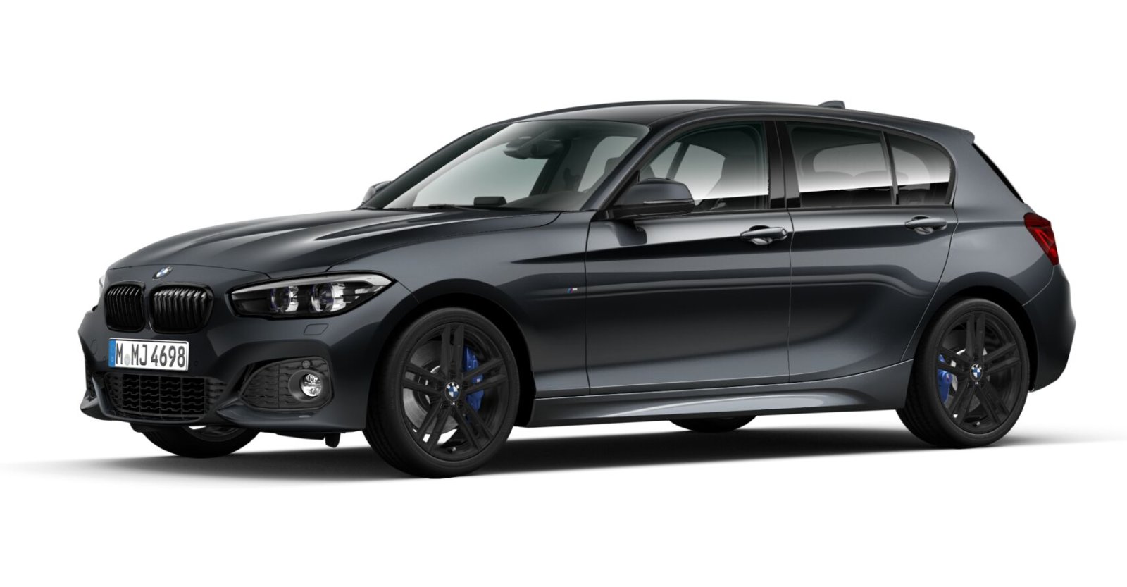 BMW BMW 1er in Grau von vorne BMW BMW 1er in Grau von vorne