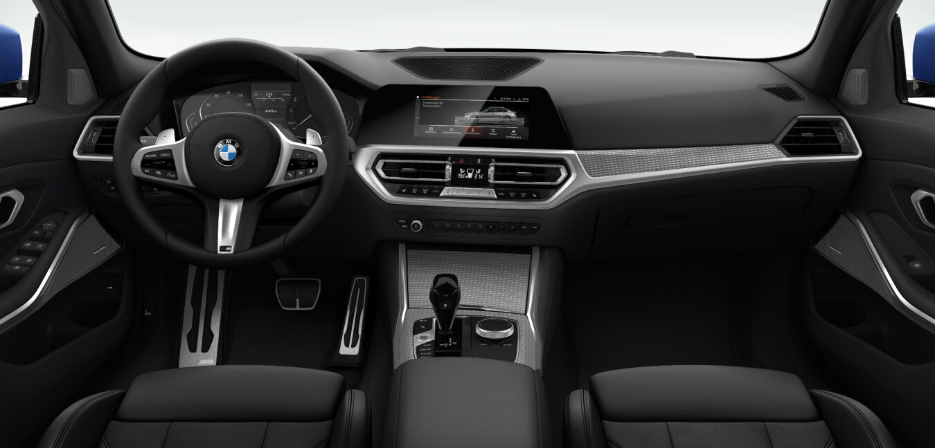 BMW BMW 3er im Innenraum von vorne