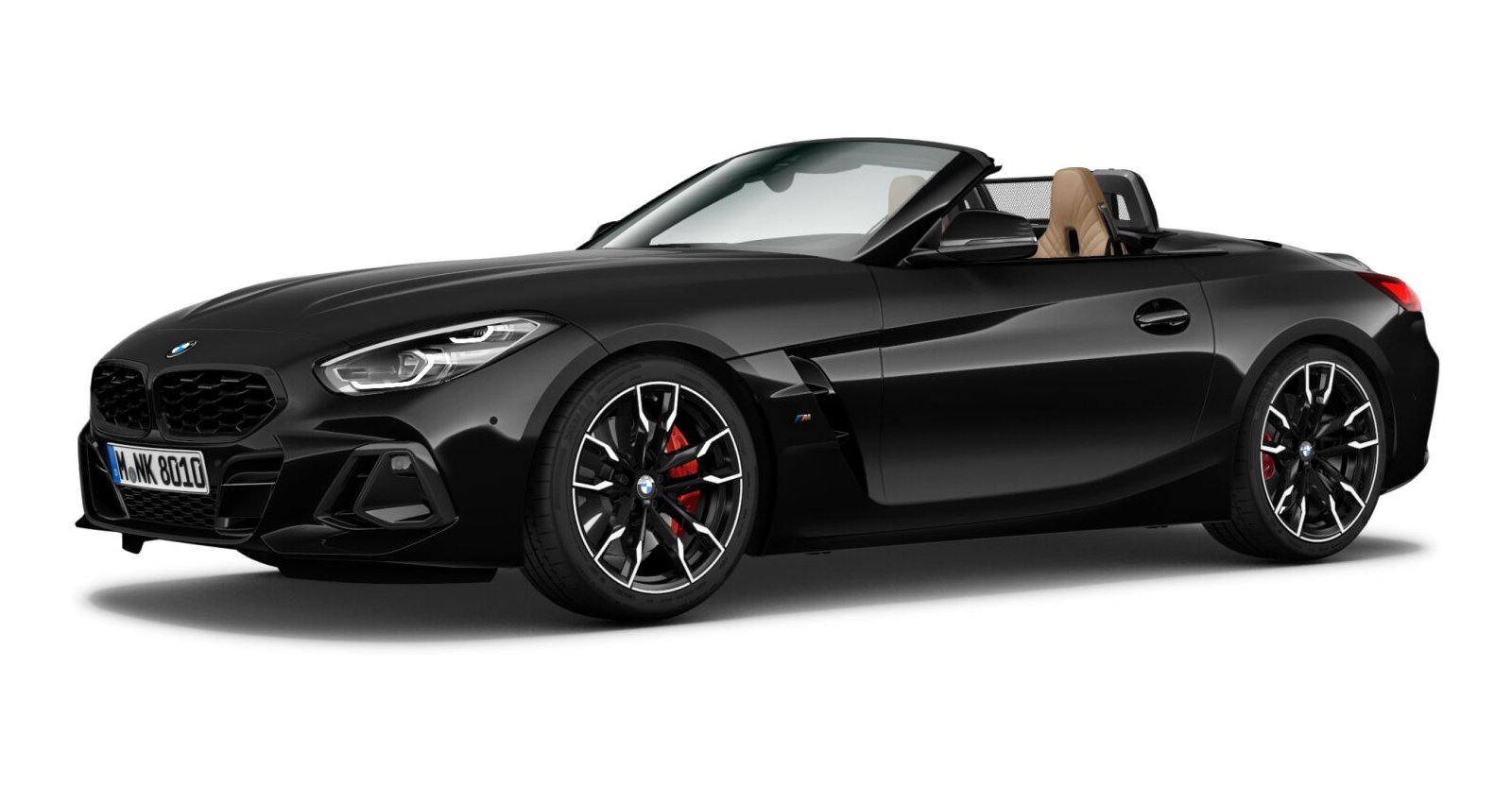BMW BMW Z in Schwarz von vorne BMW BMW Z in Schwarz von vorne