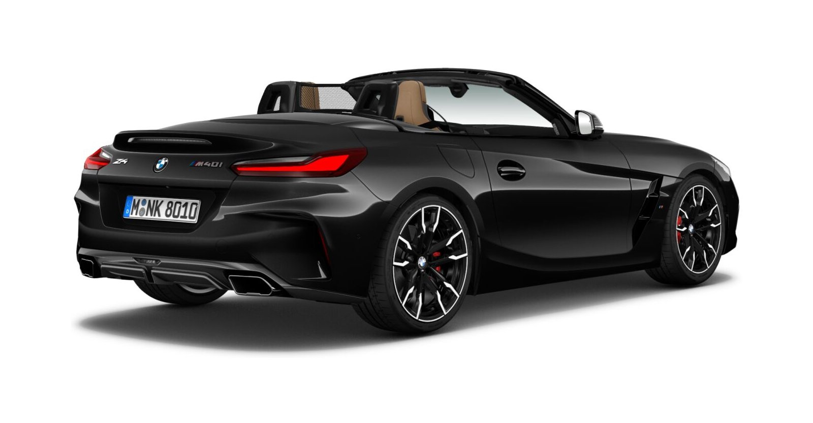 BMW BMW Z in Schwarz von hinten BMW BMW Z in Schwarz von hinten
