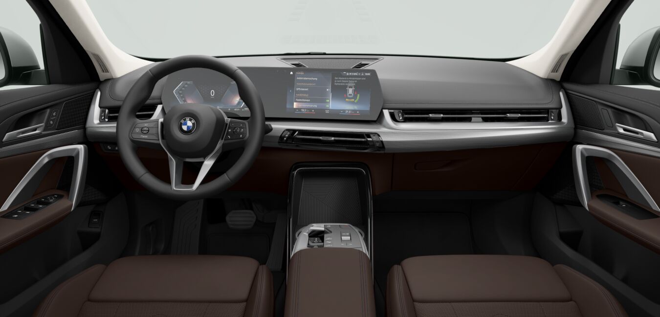 BMW BMW X im Innenraum von vorne