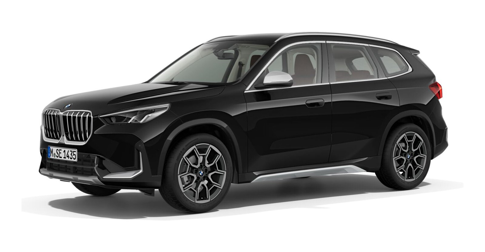 BMW BMW X in Schwarz von vorne