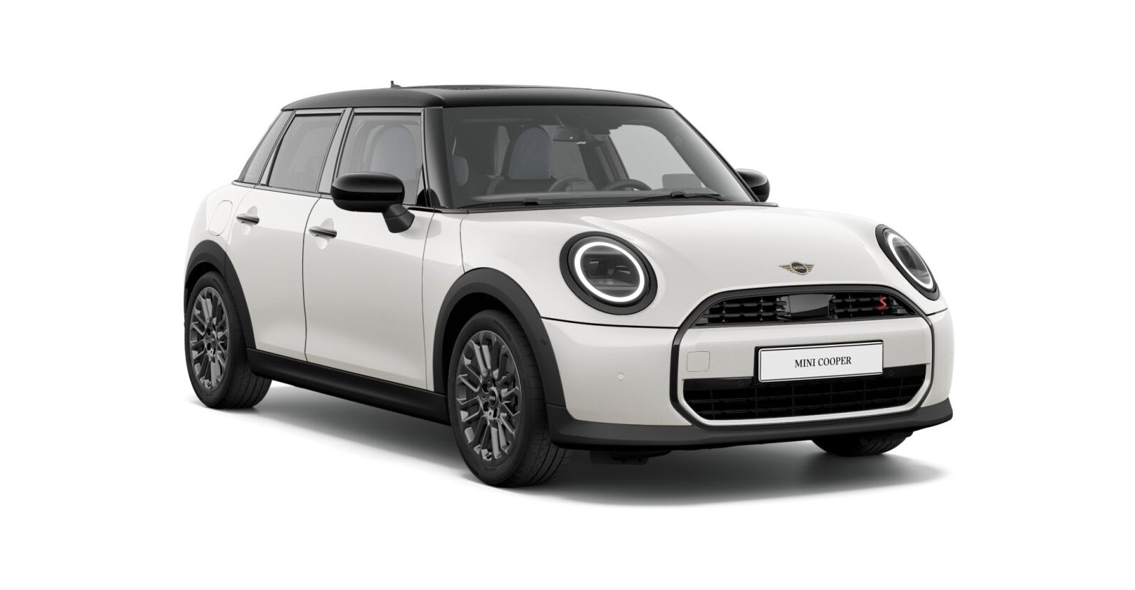 MINI MINI 5-Türer in Weiß von vorne MINI MINI 5-Türer in Weiß von vorne