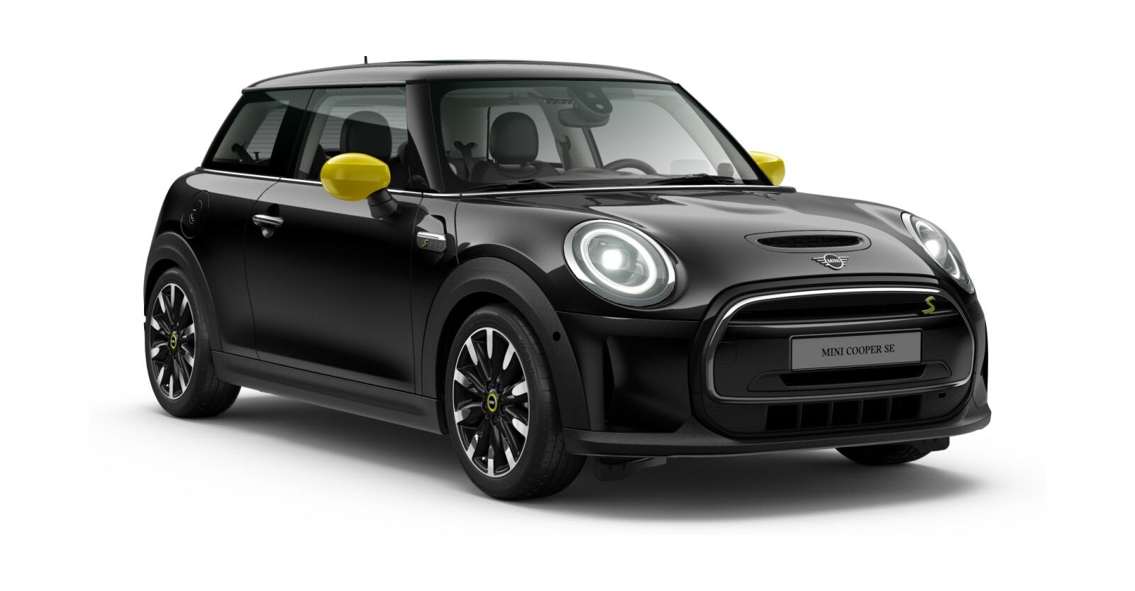 MINI MINI 3-Türer in Schwarz von vorne MINI MINI 3-Türer in Schwarz von vorne