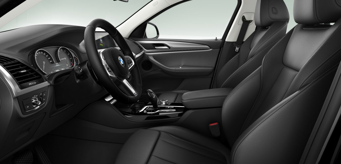 BMW BMW X im Innenraum seitlich