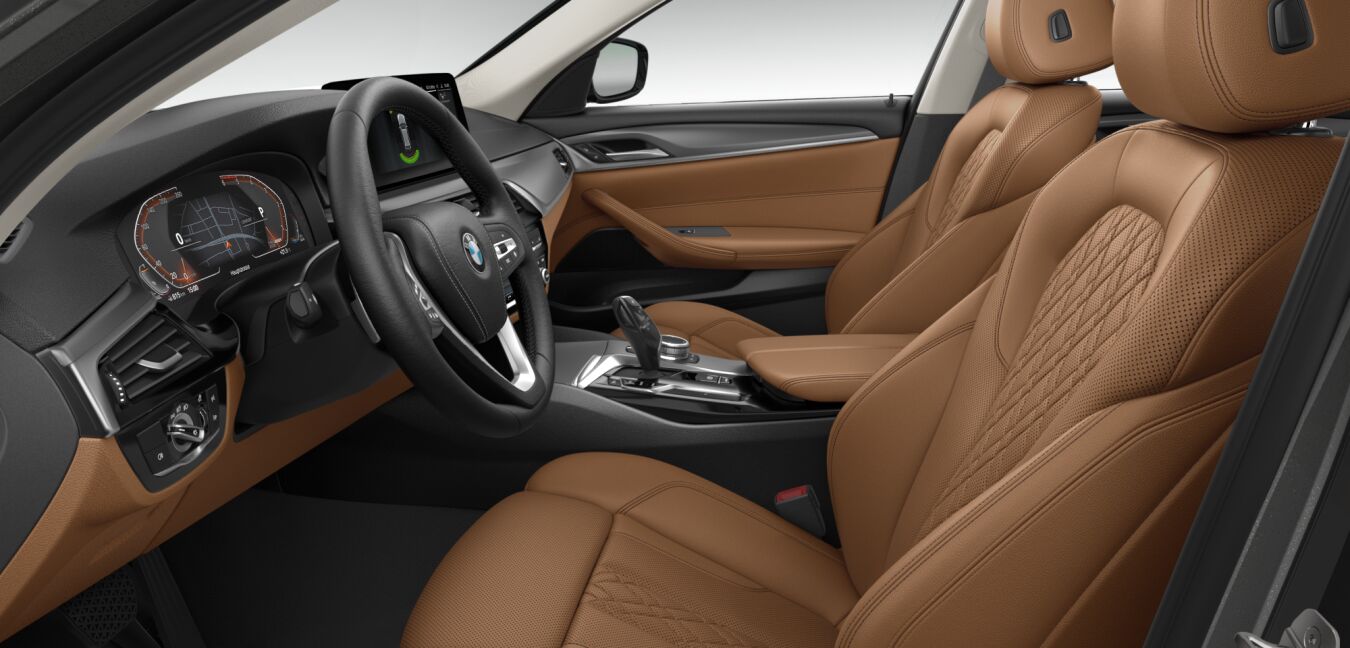 BMW BMW 5er im Innenraum seitlich