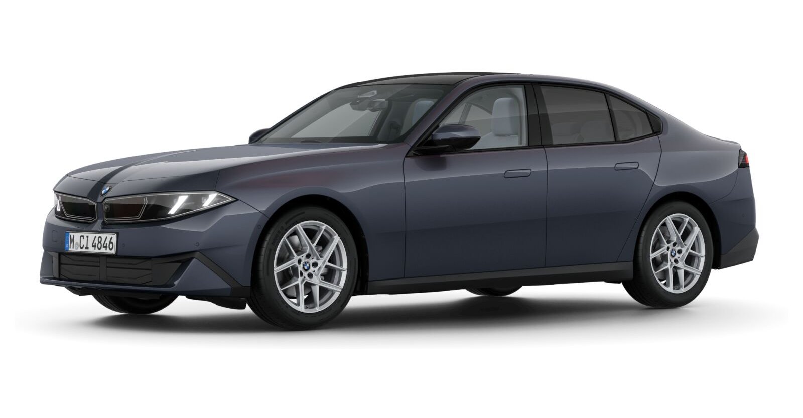 BMW BMW 3er in Grau von vorne