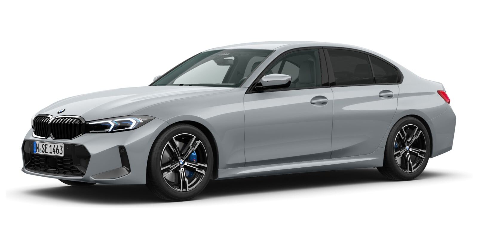 BMW BMW 3er in Grau von vorne