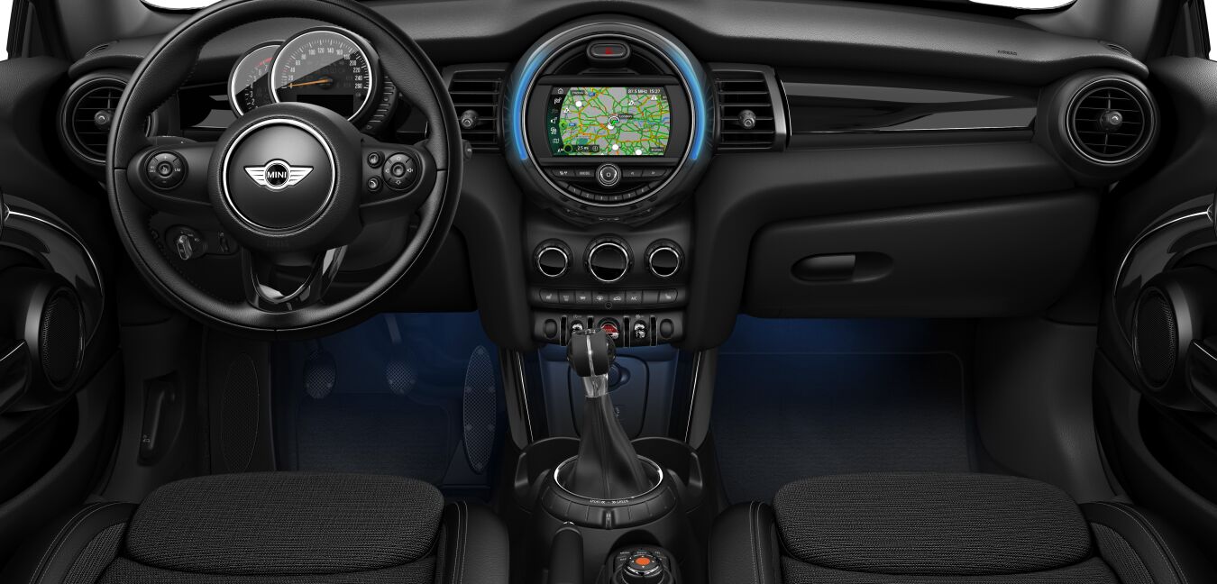 MINI MINI Cabrio im Innenraum von vorne