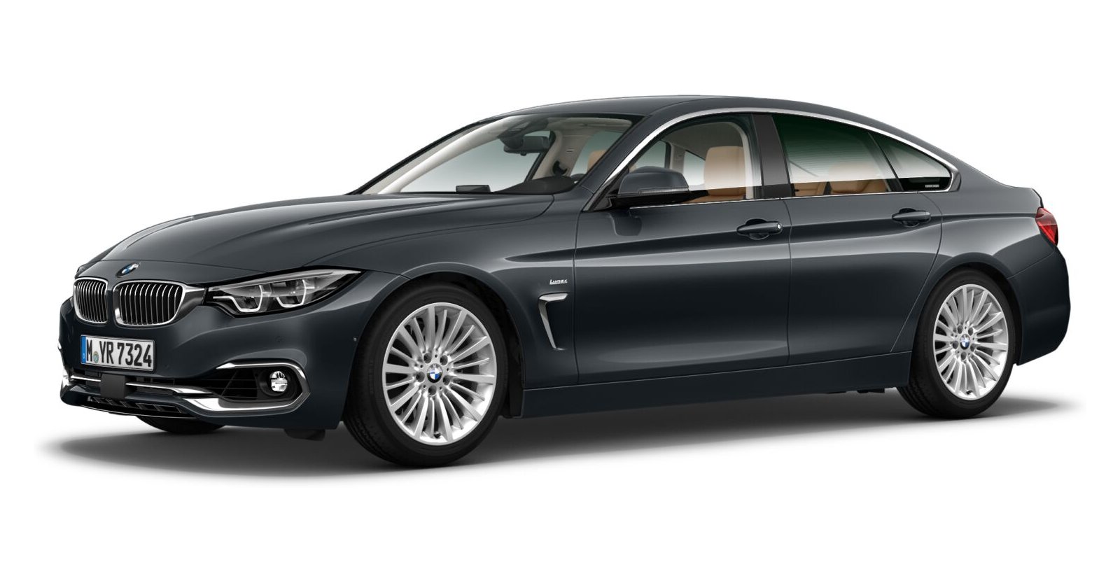 BMW BMW 4er in Grau von vorne BMW BMW 4er in Grau von vorne