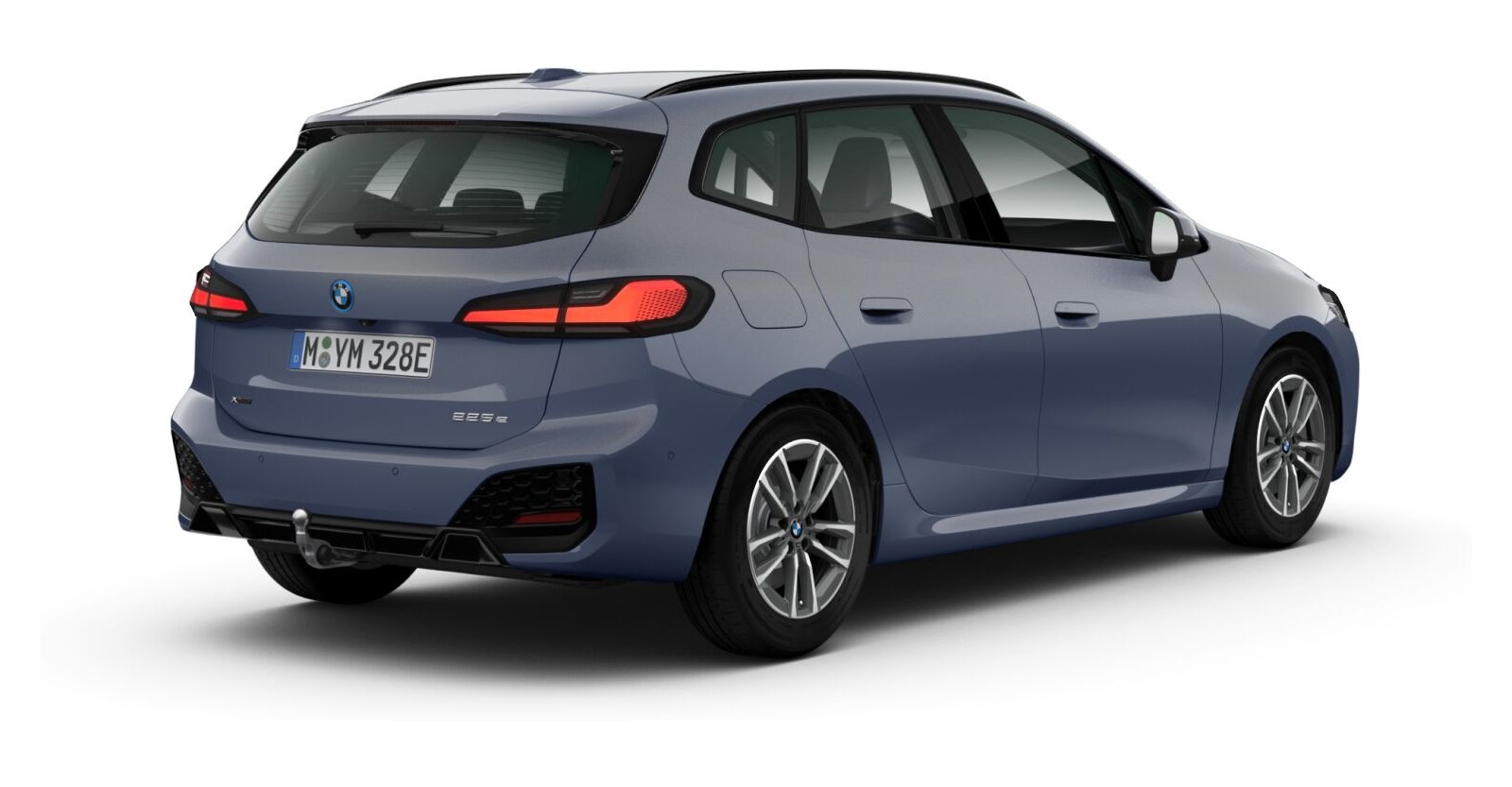 BMW BMW 2er in Grau von hinten