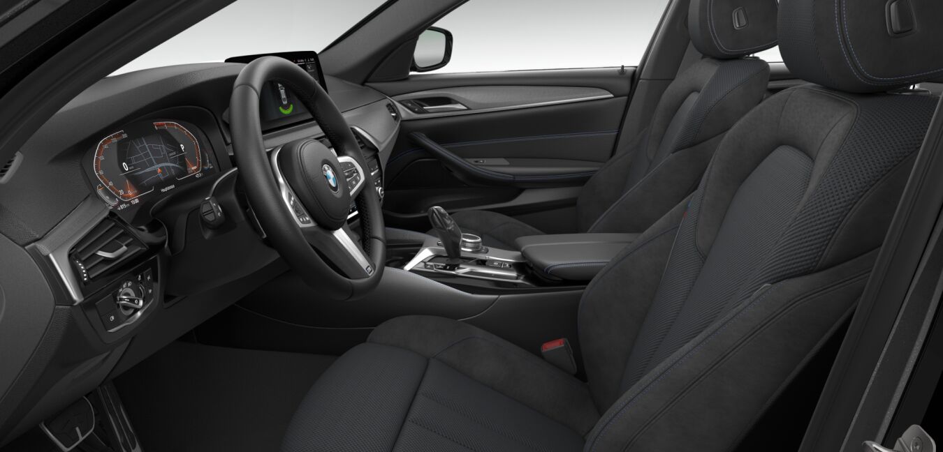 BMW BMW 5er im Innenraum seitlich
