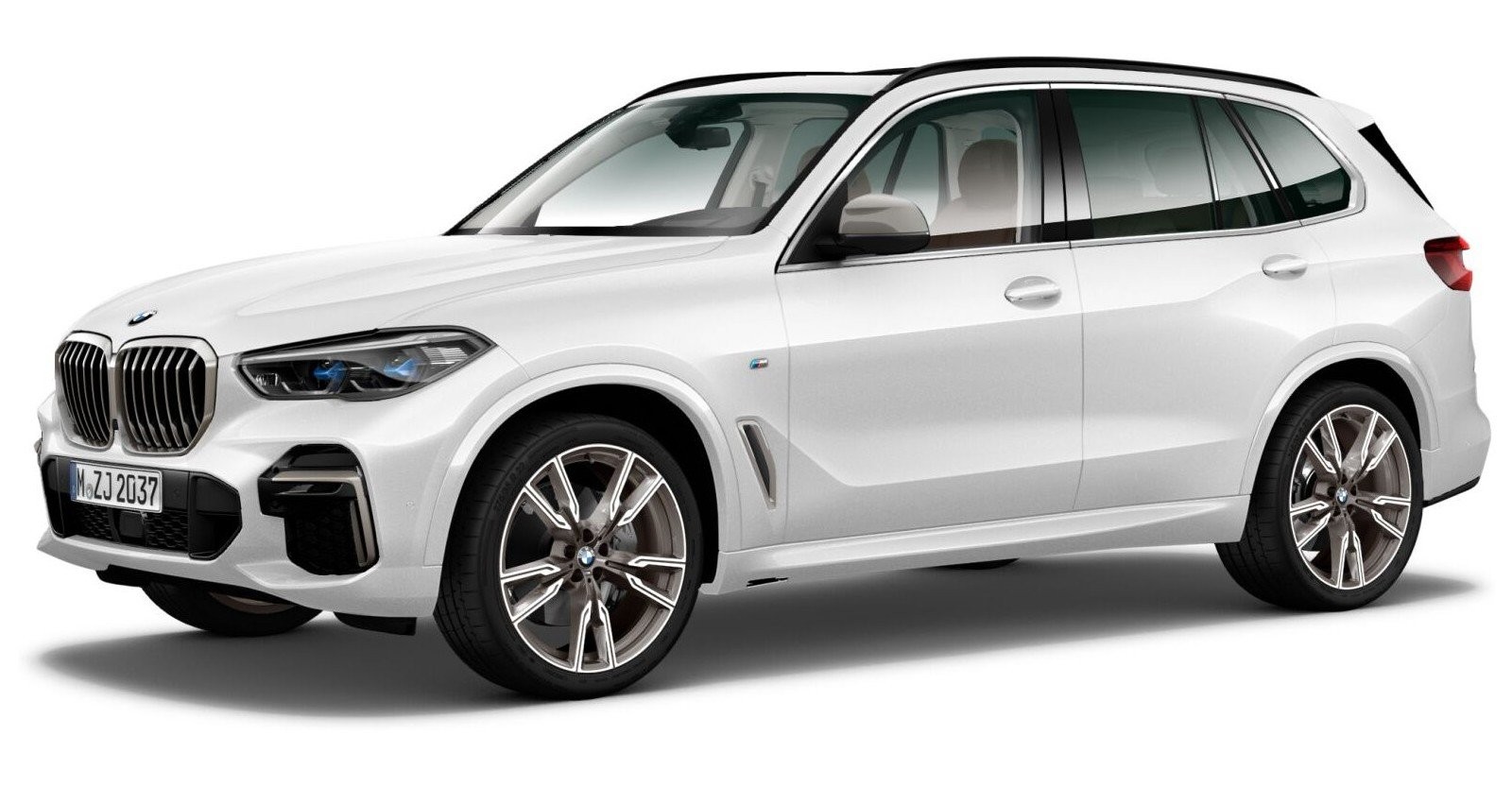 BMW BMW X in Weiß von vorne BMW BMW X in Weiß von vorne