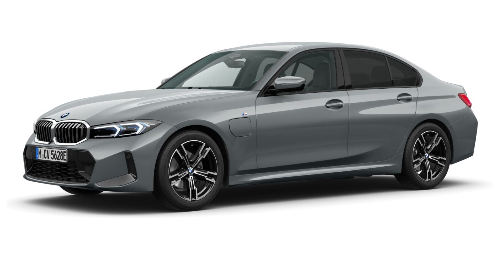 BMW BMW 3er in Grau von vorne