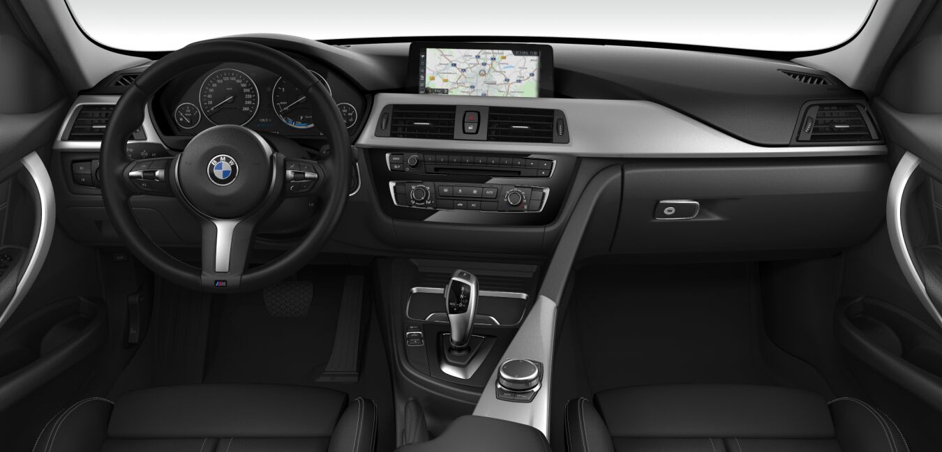 BMW BMW 3er im Innenraum von vorne