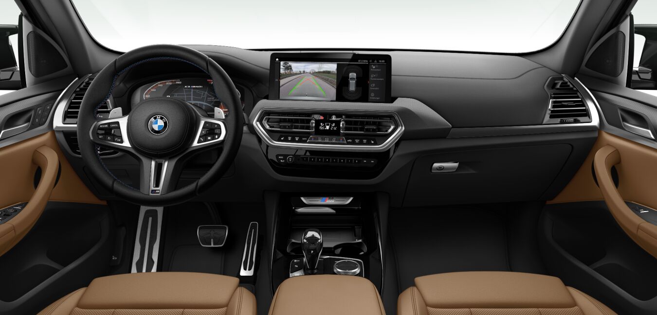 BMW BMW X im Innenraum von vorne